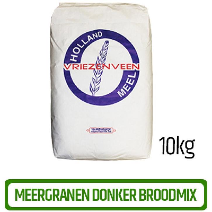 Meergranen Donker Broodmix (10 kg), Hobby en Vrije tijd, Taarten en Cupcakes maken, Nieuw, Verzenden