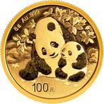 Gouden China Panda 8 gram 2024, Postzegels en Munten, Munten | Azië, Goud, Oost-Azië, Losse munt, Verzenden