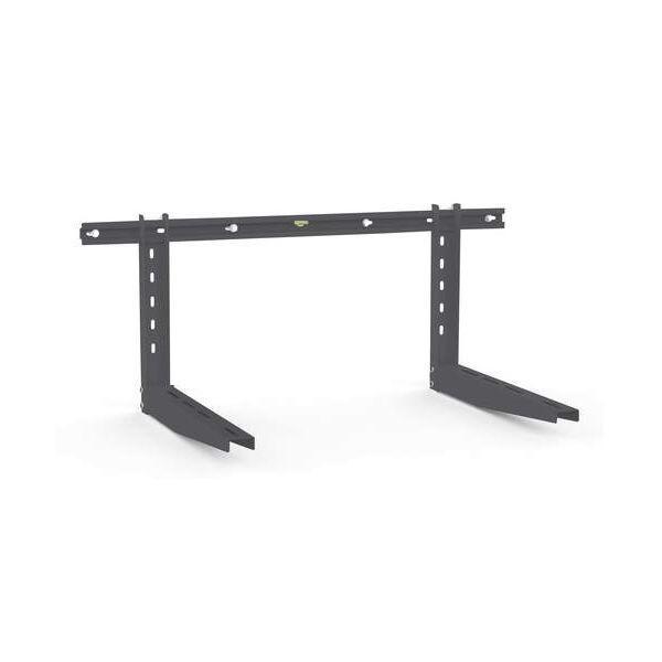 Rodigas MS293 wandbeugel met montagerail antraciet 1.16 x 0., Doe-het-zelf en Verbouw, Verwarming en Radiatoren, Verzenden