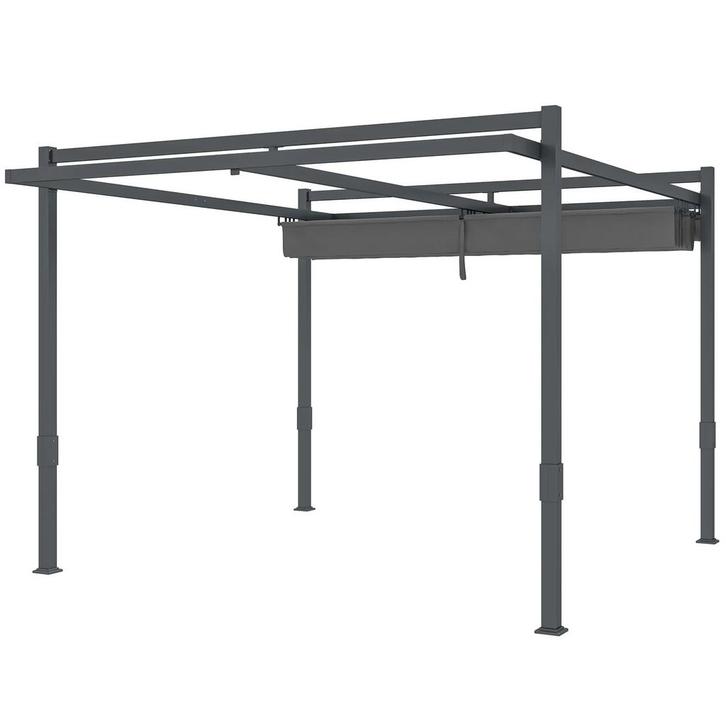 TRUUSK Pergola Paviljoen Ca. 3,5x3m - Aluminium - Stabiel -, Tuin en Terras, Partytenten, Nieuw, Verzenden
