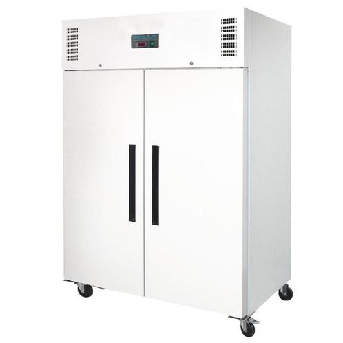 Polar G-serie 2-deurs vriezer wit 1200 liter, Zakelijke goederen, Horeca | Keukenapparatuur, Koelen en Vriezen, Verzenden