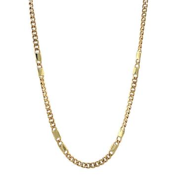 Gouden vintage fantasie collier 14 krt beschikbaar voor biedingen