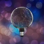 LED G125 Globelamp E27 1.5W met 30 gekleurde lampjes Niet..., Ophalen of Verzenden, Nieuw