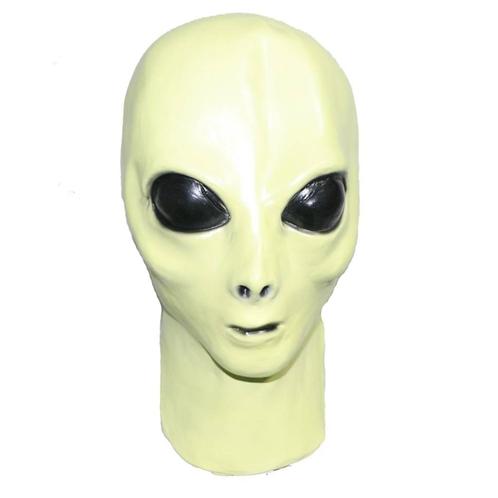 Alien masker (Glow in the dark), Hobby en Vrije tijd, Feestartikelen, Nieuw, Verzenden