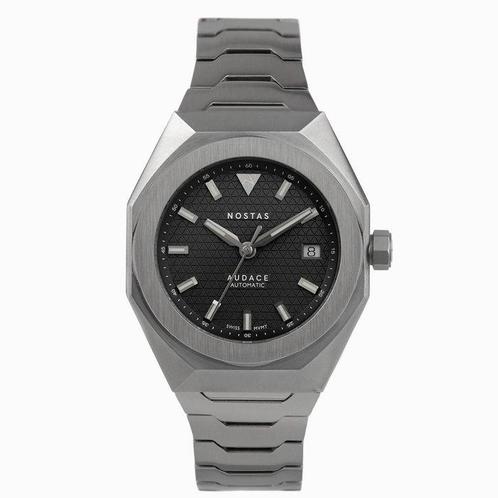 NOSTAS - AUDACE Swiss Movt Landeron L24 - Zonder, Sieraden, Tassen en Uiterlijk, Horloges | Heren