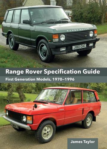 Range Rover Specification Guide First Generation Models beschikbaar voor biedingen