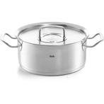 Fissler Original-Profi Collection Kookpan Laag met RVS Dekse, Verzenden, Nieuw