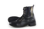 Mustang Veterboots in maat 42 Zwart | 10% extra korting, Kleding | Dames, Schoenen, Verzenden, Zwart, Overige typen, Mustang