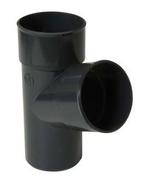 Nicoll PVC-Ti T-stuk 67,5 graden mof-spie antraciet Ø80, Doe-het-zelf en Verbouw, Buizen en Afvoer, Ophalen of Verzenden, Nieuw