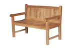 Balmoral Teak Tuinbank | 130 breed, Tuin en Terras, Tuinbanken, Verzenden, Nieuw