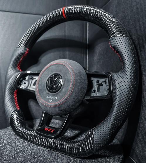 Stuur op maat ORIGINEEL carbon Volkswagen Golf Polo VW, Auto's, Volkswagen, Nieuw, Ophalen of Verzenden