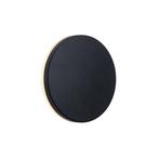 Nordlux Artego Round Wandlamp LED, zwart (Wandlampen), Verzenden, Nieuw
