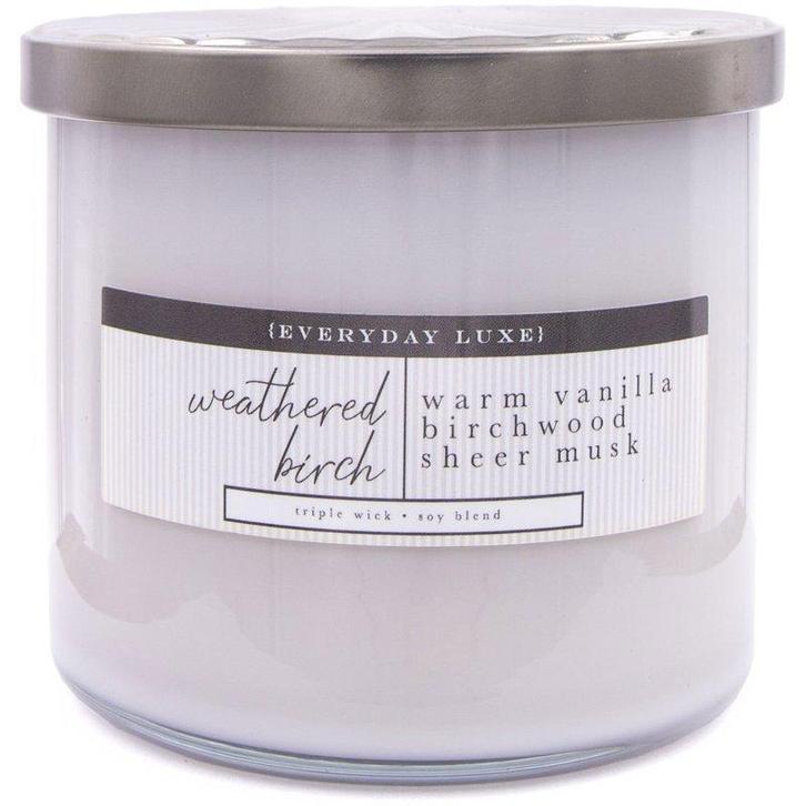 Colonial Candle - Everyday Luxe Weathered Birch – sojablend, Huis en Inrichting, Woonaccessoires | Kandelaars en Kaarsen, Verzenden