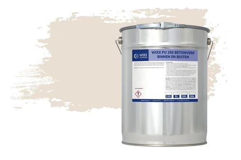 Wixx PU 250 Betonverf Buiten en Binnen RAL 9001 | Crèmewit, Doe-het-zelf en Verbouw, Verf, Beits en Lak, Verf, Wit, Nieuw, 5 tot 10 liter