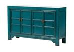 Chinese Kasten Blauw, Teal, Grijs, Oosterse Meubels, Mint, Huis en Inrichting, Ophalen of Verzenden, Nieuw