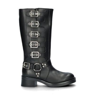 Steve Madden Battle bikerboots voor dames in het Zwart, Kleding | Dames, Schoenen, Lage of Enkellaarzen, Zwart, Nieuw, Verzenden