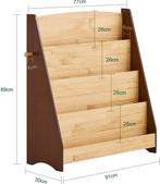 2dekans | SoBuy KMB32-N Boekenkast voor kinderen, speelgoed,, Ophalen of Verzenden, Zo goed als nieuw