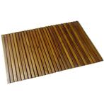 vidaXL Badmat 80x50 cm acaciahout, Huis en Inrichting, Badkamer | Badtextiel en Accessoires, Verzenden, Nieuw, Bruin