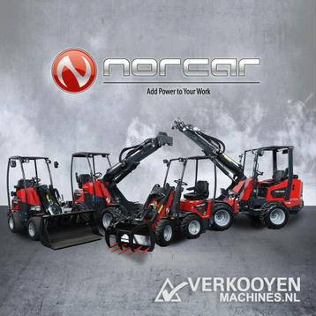 Norcar Shovel Minishovel - Telescoop -  Nieuw en demo!