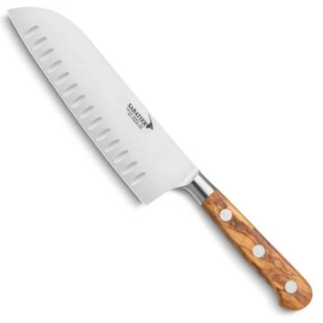 Déglon Sabatier Santokumes 18 cm met olijfhouten heft beschikbaar voor biedingen
