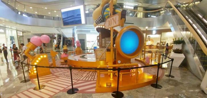 Afzetpaal met trekband | Chroom Geborsteld / Zwart, Zakelijke goederen, Horeca | Meubilair en Inrichting, Hotelinrichting, Nieuw in verpakking