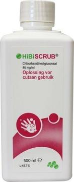 Hibiscrub chloorhexidine 40 mg/ml UAD 500 ml, Diversen, Verpleegmiddelen, Verzenden, Nieuw