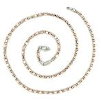Handmade - Halsketting - 14.6 g - 18 karaat Roségoud,, Sieraden, Tassen en Uiterlijk, Kettingen, Nieuw