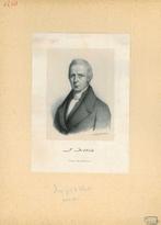 Portrait of Lambertus Dibbits, Antiek en Kunst, Kunst | Etsen en Gravures