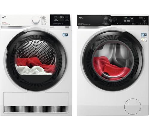AEG Wasmachine + AEG Droger, Witgoed en Apparatuur, Wasmachines