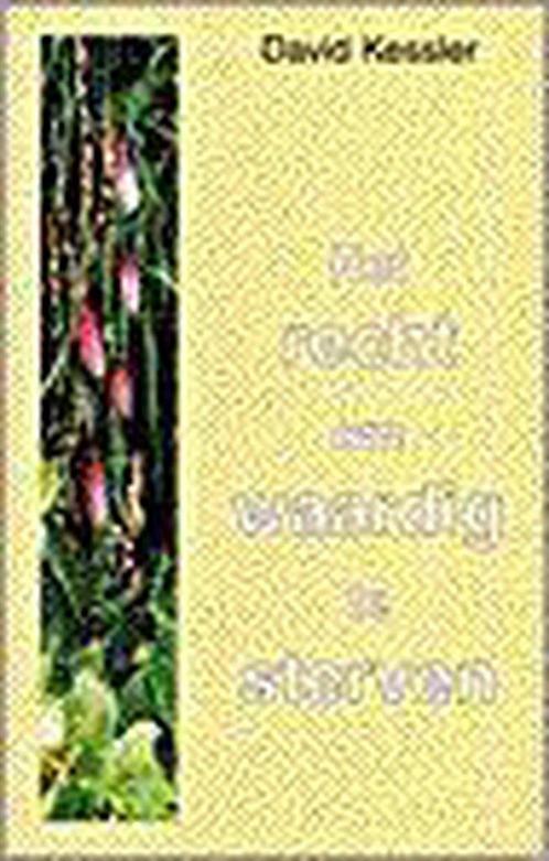 RECHT OM WAARDIG TE STERVEN 9789020281590 David Kessler, Boeken, Wetenschap, Zo goed als nieuw, Verzenden
