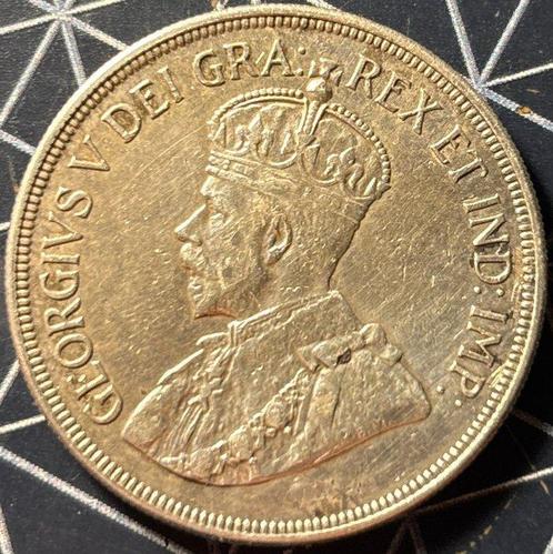 Cyprus. George V. 45 Piastres 1928, Postzegels en Munten, Munten | Europa | Niet-Euromunten