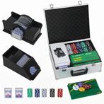 Poker-Set, 300 Chips, Dobbelstenen, 2 Kaartspellen, Accessoi, Verzenden, Nieuw