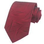 Fako Fashion - Luxe Stropdas - 145cm - 8cm - Bordeaux Rood, Kleding | Heren, Stropdassen, Verzenden, Nieuw