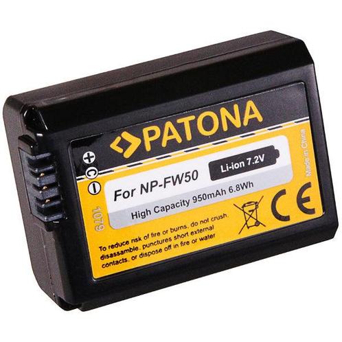 Sony NP-FW50 accu (Patona), Audio, Tv en Foto, Accu's en Batterijen, Nieuw, Verzenden