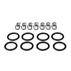 Liedeco Gordijnring voor gordijnroeden ø 16 mm (set, 8, Huis en Inrichting, Verzenden, Nieuw