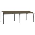 vidaXL Zonneluifel 6x3x2,55 m taupe, Tuin en Terras, Verzenden, Nieuw