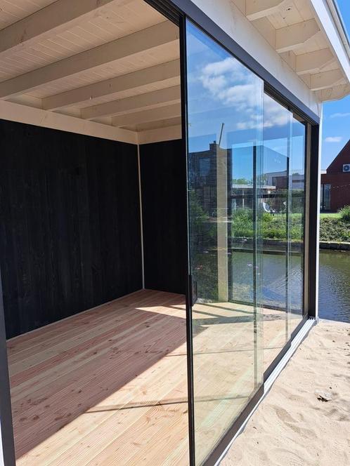Glazen schuifwanden voor Overkapping, Serre, Buitenverblijf, Tuin en Terras, Overkappingen, Overige typen, Nieuw, Ophalen of Verzenden