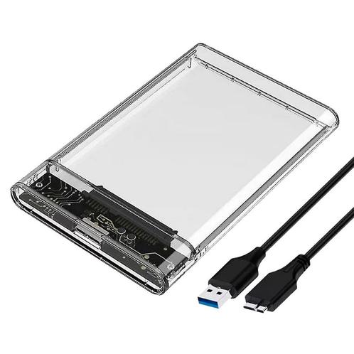 Externe HDD/SSD Schijf Behuizing voor 2.5 - SATA - USB 3.0, Computers en Software, Harde schijven, Nieuw, Verzenden