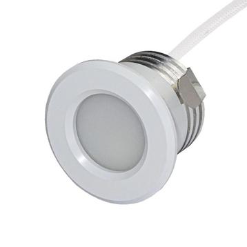 LED mini inbouwspot | 1.5 watt dimbaar | 2700K warm wit | Ø