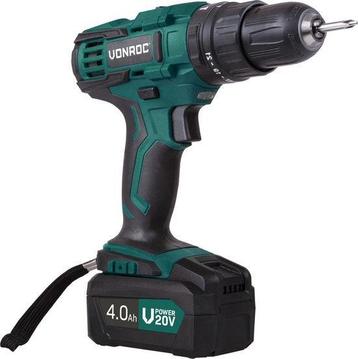 Tweedekans | VONROC Accu klopboormachine set– VPower 20V – beschikbaar voor biedingen