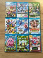 Nintendo - Wii u - lot of 9 first party wii u games -, Spelcomputers en Games, Nieuw