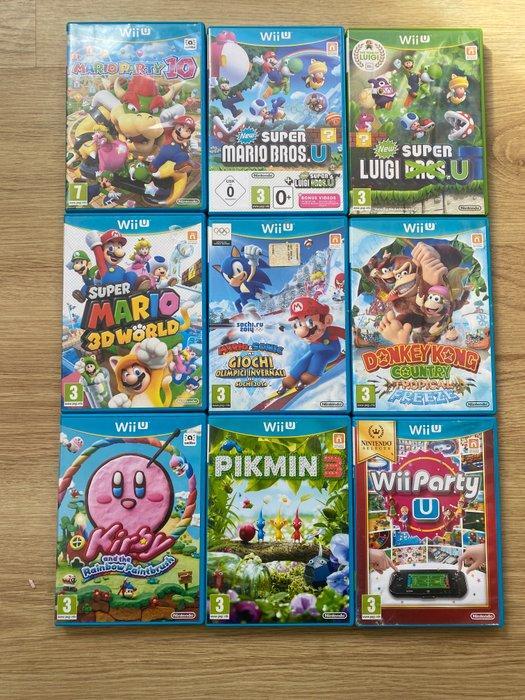 Nintendo - Wii u - lot of 9 first party wii u games -, Spelcomputers en Games, Spelcomputers | Overige Accessoires