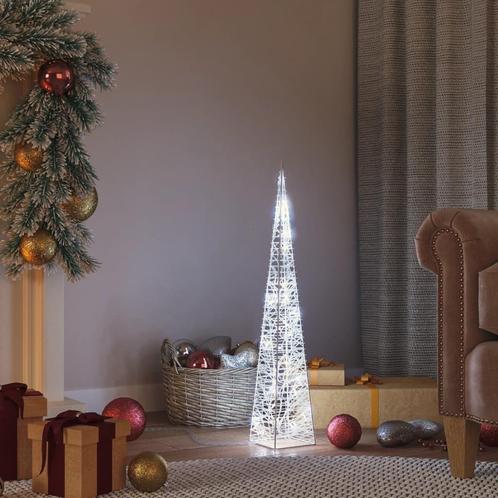 vidaXL Lichtkegel decoratief LED 60 cm acryl koudwit, Diversen, Kerst, Nieuw, Verzenden