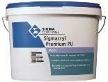 Sigmacryl Premium PU Matt - Wit - 10 liter (MUURVERF LATEX), Doe-het-zelf en Verbouw, Verf, Beits en Lak, Verf, Wit, Nieuw, 10 tot 15 liter