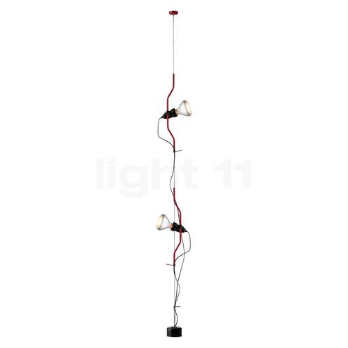Flos Parentesi 2-lichts, rood, met dimmer (Hanglampen), Huis en Inrichting, Lampen | Hanglampen, Nieuw, Verzenden