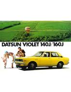 1978 DATSUN VIOLET 140J | 160J BROCHURE NEDERLANDS, Nieuw, Nissan, Author