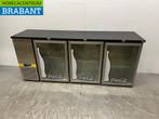 RVS Efficold Barkoeling 3 klapdeuren 201,5 cm 230V Horeca, Ophalen of Verzenden, Gebruikt