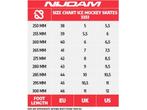 Nijdam IJshockeyschaats - Semi-Softboot - Zwart/Blauw - Maat, Verzenden, Nieuw