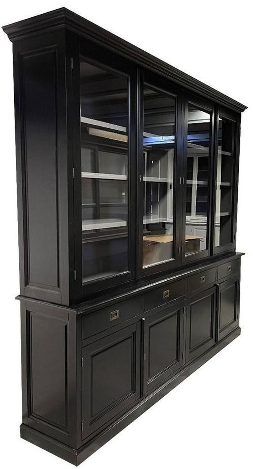 Buffetkast Dronten zwart - grijs 250 x 240cm, Huis en Inrichting, Kasten | Buffetkasten, Ophalen of Verzenden