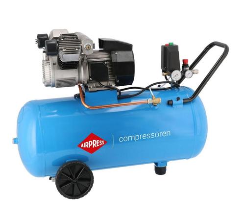 Compressor KM 100-350 10 bar 2.5 pk/1.8 kW 280 l/min 100 l, Doe-het-zelf en Verbouw, Compressors, Verzenden